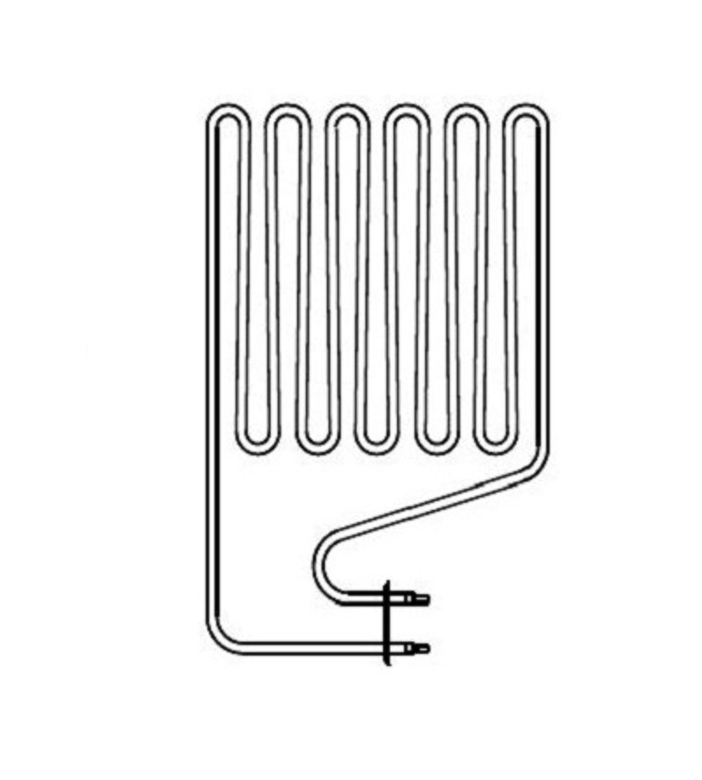 ТЭН HARVIA - тэн харвия 3000W ZSP-255 (ZSP255) L=4213mm - нагревательный элемент для печи сауны