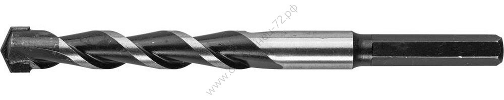 ЗУБР СУПЕР-6 14 x 150 мм сверло по бетону с шестигранным хвостовиком ПРОФЕССИОНАЛ