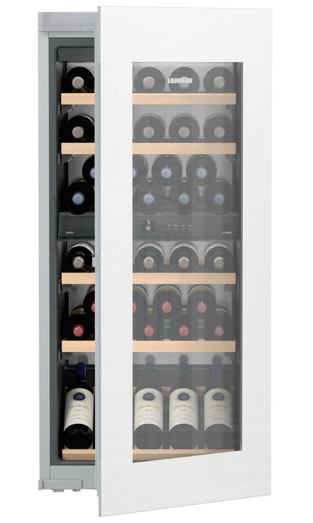 Встраиваемый винный шкаф Liebherr EWTgw 2383-26 001 белое стекло