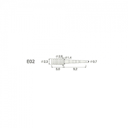 Анкерный стекловолоконный штифт IKS-E02-V