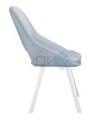 Стул DikLine 247 поворотный опоры белые