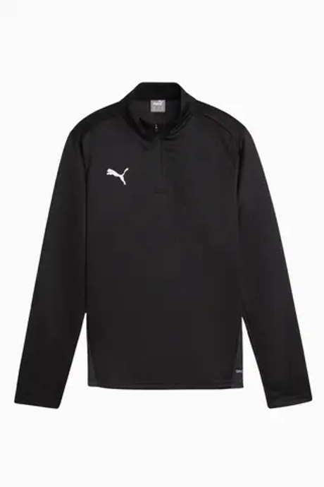 Кофта Puma teamGOAL 1/4 Zip Top Junior - черный