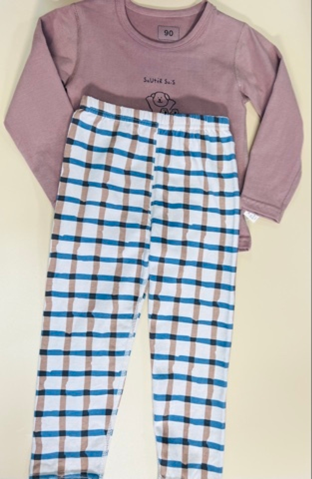 Пижама для мальчика из хлопка-бамбука