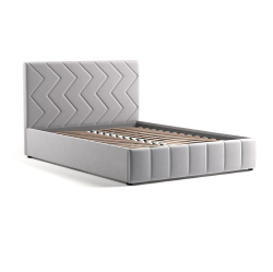 Кровать Милана 180 серая