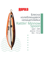 Блесна колебалка Rattlin' Minnow Spoon /PEL