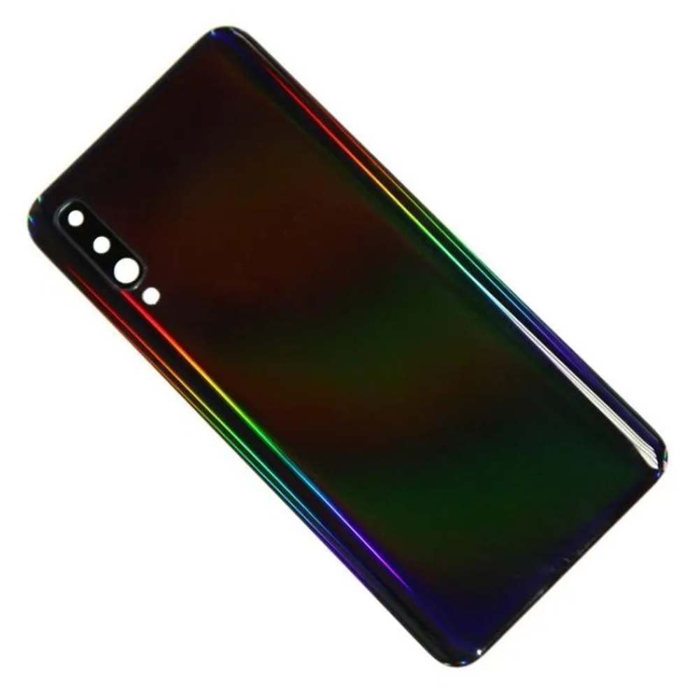 Задняя крышка для Samsung Galaxy A50 (SM-A505F) Черный - Премиум