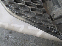 Решетка радиатора Nissan Qashqai 2 (J11) 13-17 Б/У Оригинал 623104em1a