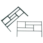 Заборчик садовый «Плитка» 45*67*335см (5 деталей)
