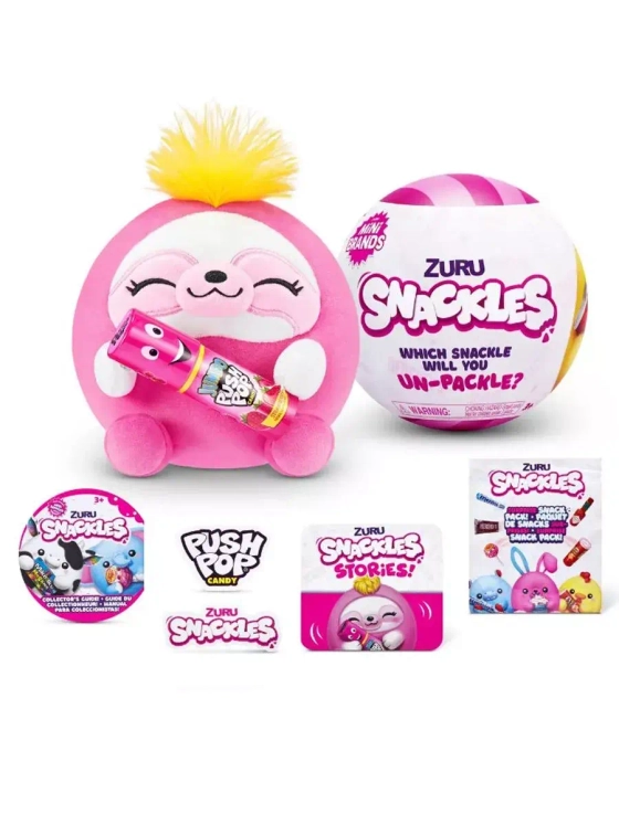 Игрушка фигурка сюрприз Шар яйцо Snackles Зуру 77453