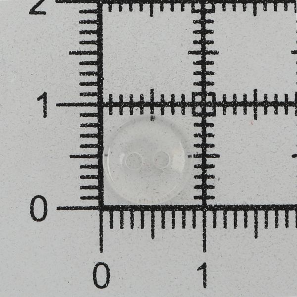 Пуговицы 2 прокола 14L=9 мм, (Clear (прозрачный)), NE74, 144 шт