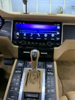 Магнитола Porsche Macan 2014-2016 (CDR3.0/PCM3.0) - Carmedia KP-P1202 монитор 12.3" на Android 10, 6Гб+128Гб, CarPlay, 4G SIM-слот