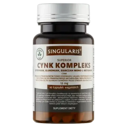 Singularis Superior Zinc Complex 15 мг - 60 капсул