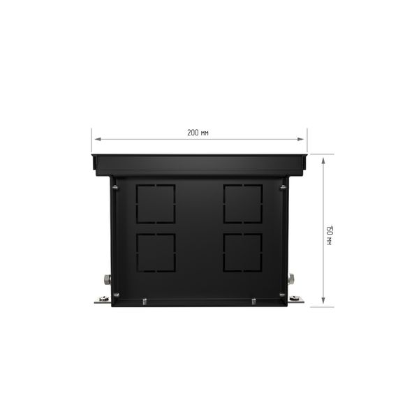 Конвектор внутрипольный Royal Thermo ATRIUM-150/200/2000-DG-U-DB купить в Москве и Московской области по низкой цене с доставкой по России — (2) Конвектор внутрипольный Royal Thermo ATRIUM-150/200/2000-DG-U-DB — (2)