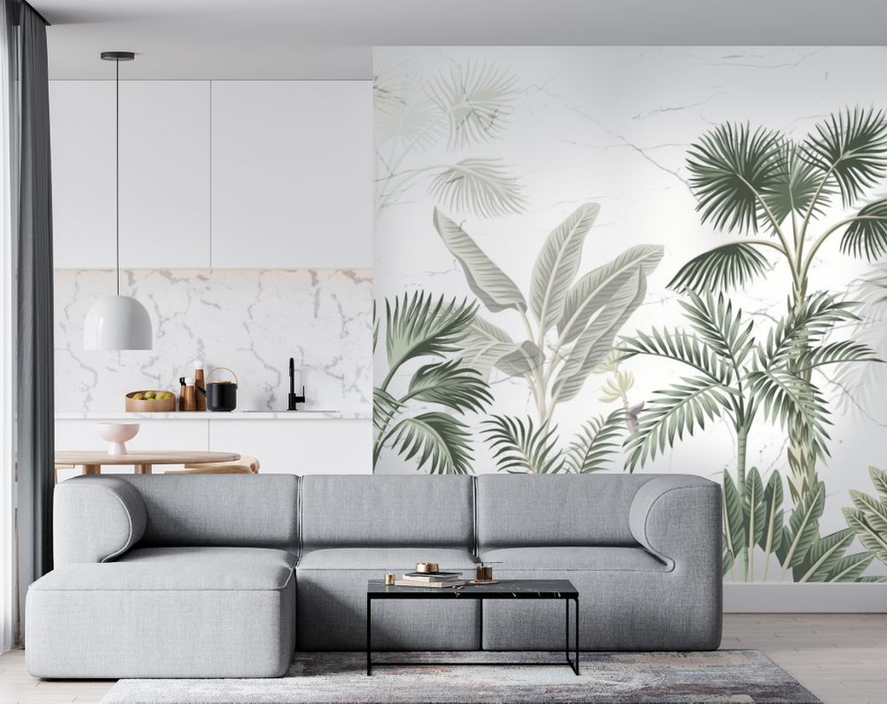 Фотообои пальмы тропики