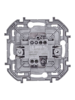 Выключатель 1-кл. Inspiria 10А IP20 250В 10AX механизм бел. IEK 673600