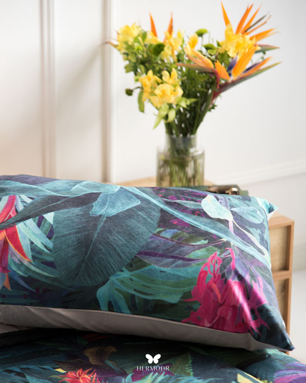 Комплект постельного белья двуспальный Maximal Hermodr 8 предметов 130220275 Иран