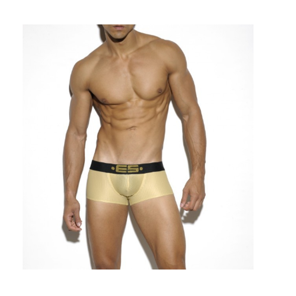 Мужские трусы хипсы желтые ES Collection