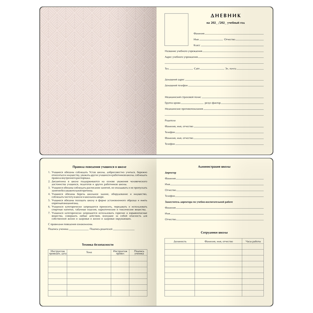 Дневник 1-11 кл. 48л. (ЛАЙТ) "Total gray", иск. кожа, тиснение, цветн. срез, ляссе, BG