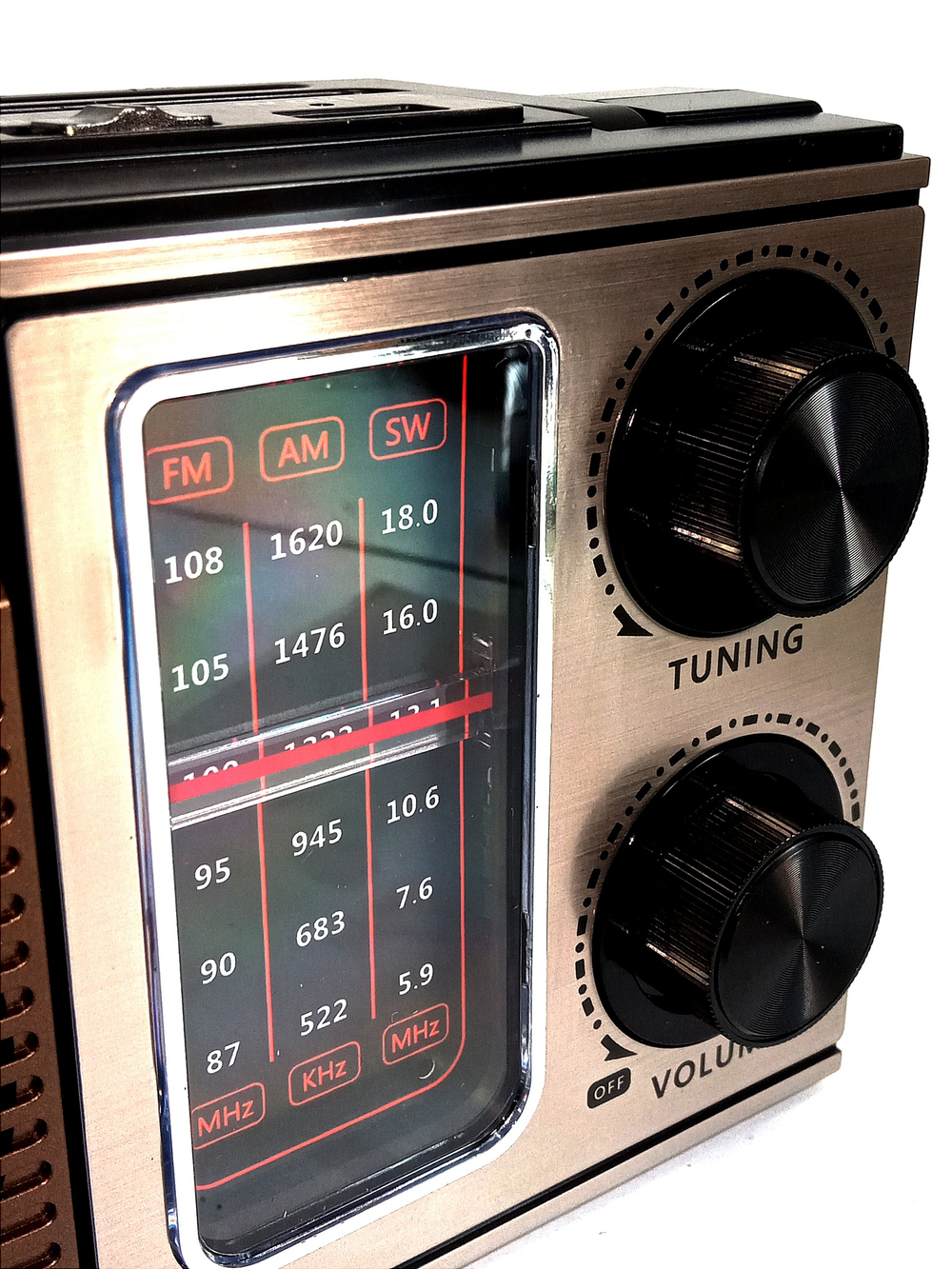 Радиоприемник Meier M-538BT-S+MP3 плеер Solar panel