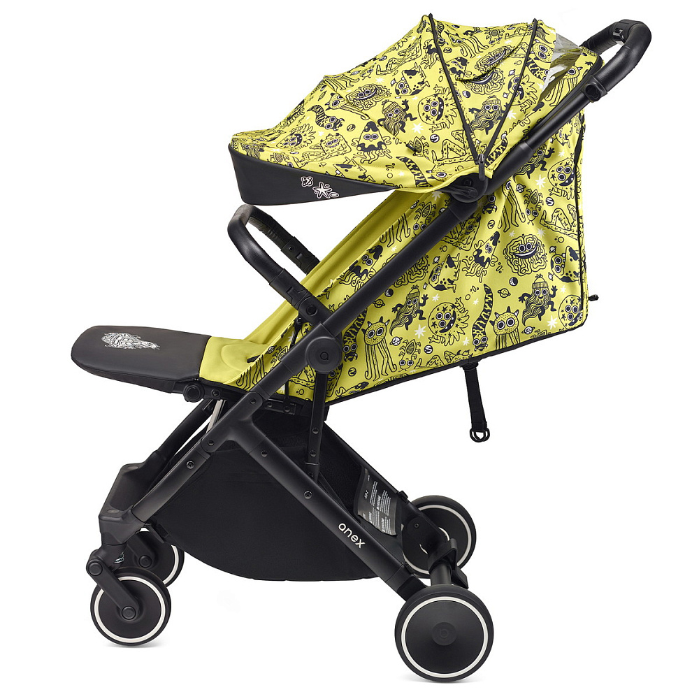 Детская коляска Anex Air-X Travel Cot 2 в 1 woo/black