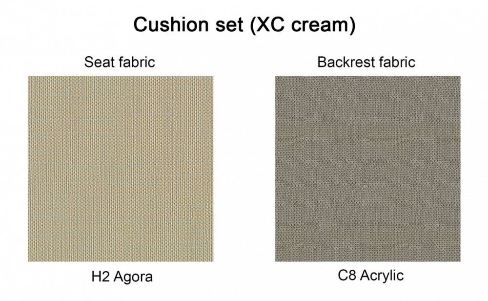 Кресло лаунж c подушкой Scab Design Flap, терракотовый, кремовый