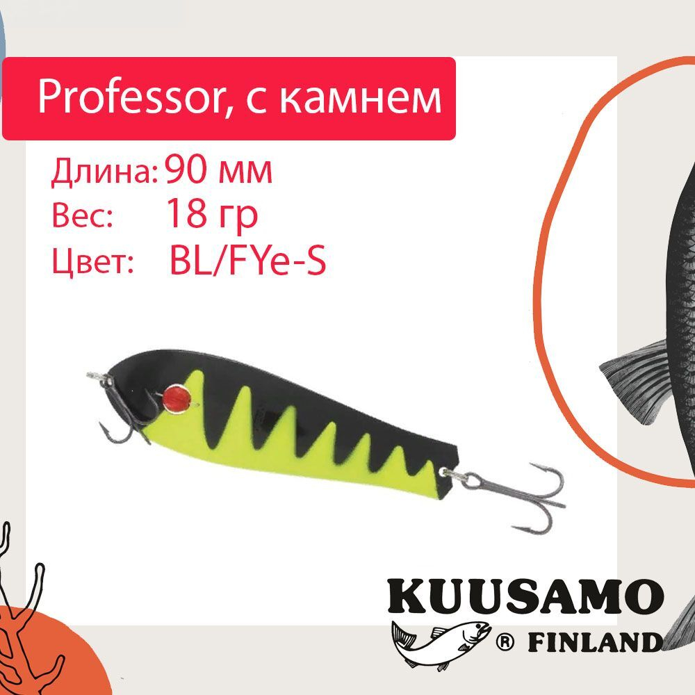 Блесна для рыбалки Kuusamo Professor