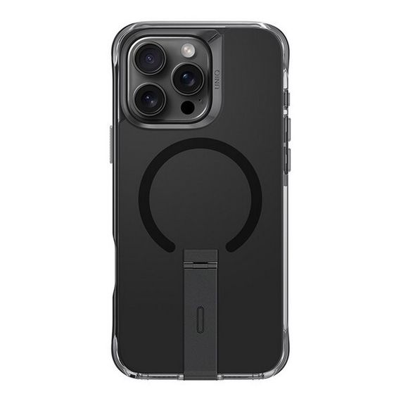Чехол Uniq Eleva MagSafe для iPhone 16 Pro Max Black с подставкой (IP6.9P(2024)-ELEVAMBLK)