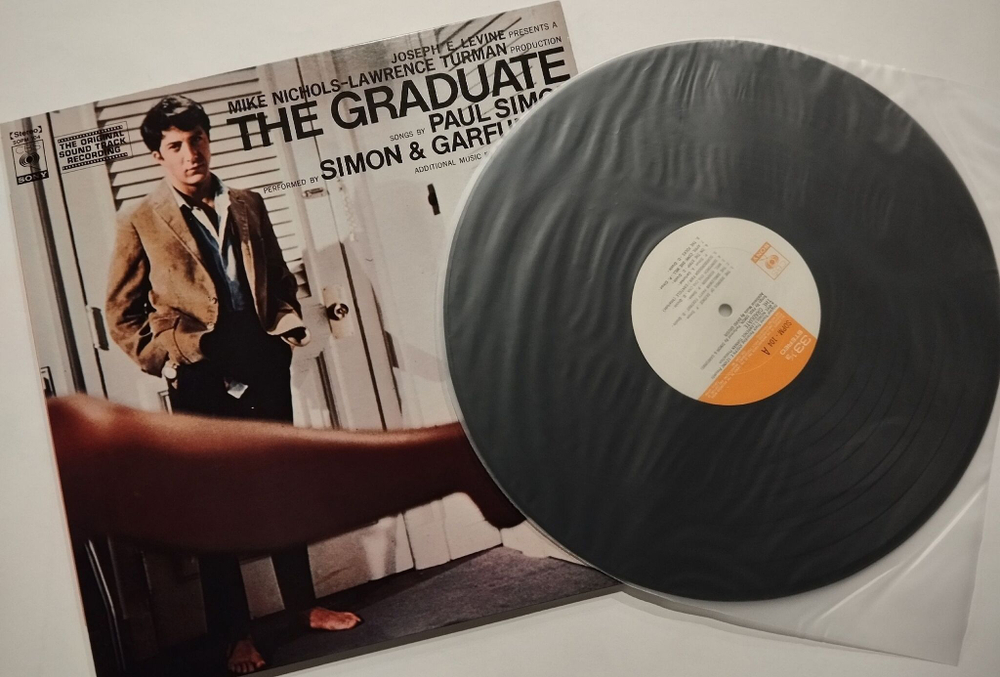 Винтажная виниловая пластинка LP Paul Simon, Simon and Garfunkel, David Grusin The Graduate (Japan 1973)