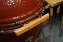 Керамический угольный гриль Monolith LeChef Pro 2.0 Red, 52 см, красный