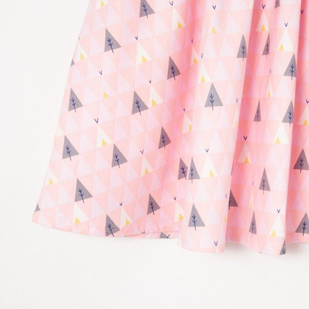 Юбка-сарафан "Ёлочка" р.98-104 роз (KAFTAN) 5132754