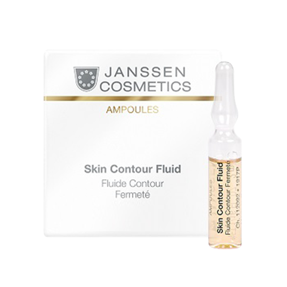 JANSSEN COSMETICS Anti-age лифтинг-сыворотка в ампулах с пептидами, стимулирующими синтез эластина | Skin Contour Fluid 7х2 ml