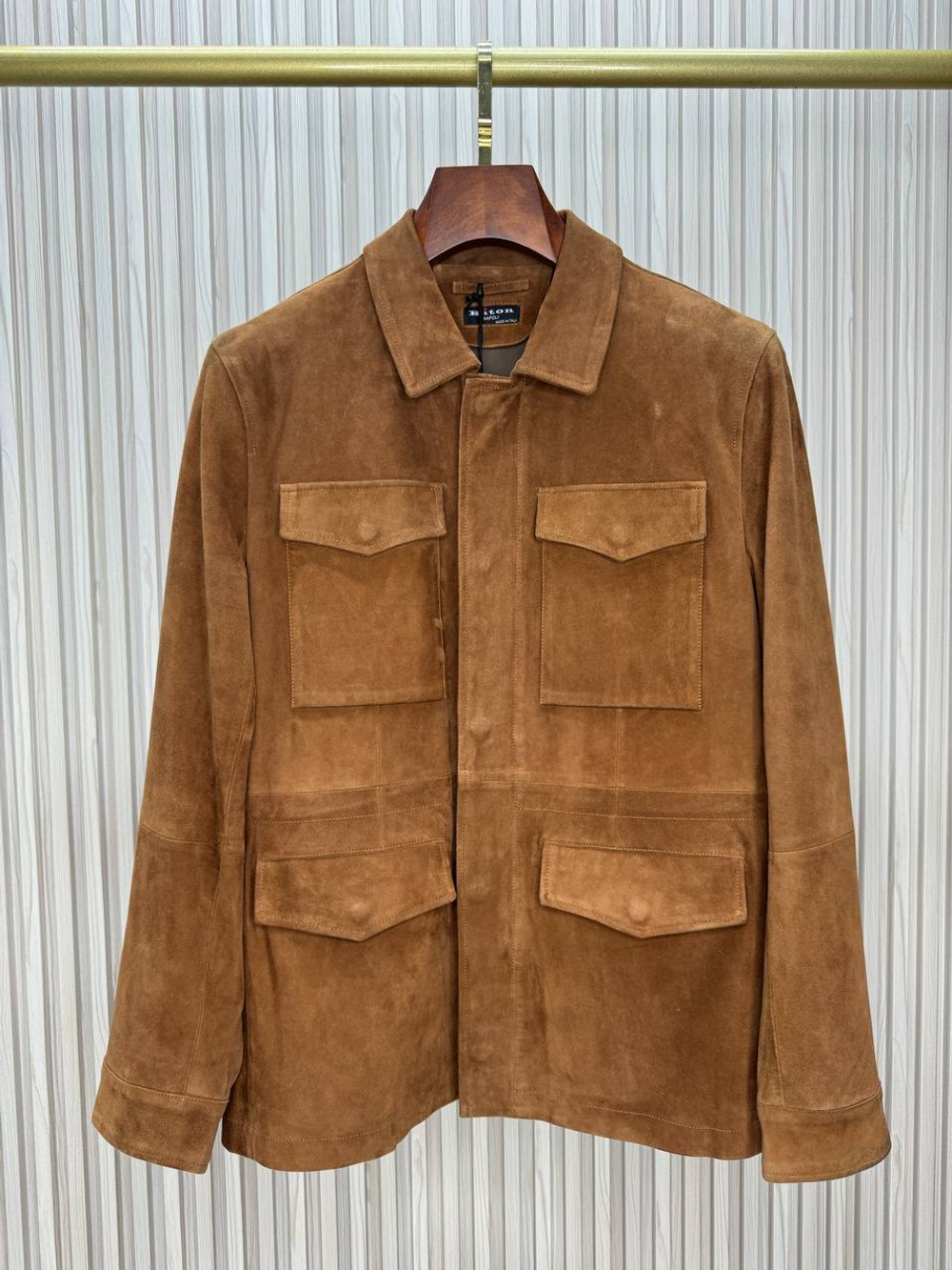 Замшевая куртка Kiton