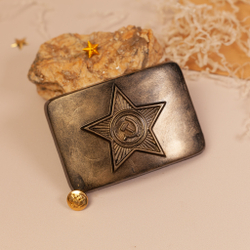 Пряжка со звездой