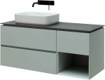 Тумба с раковиной Allen Brau INFINITY 120 папирус матовый