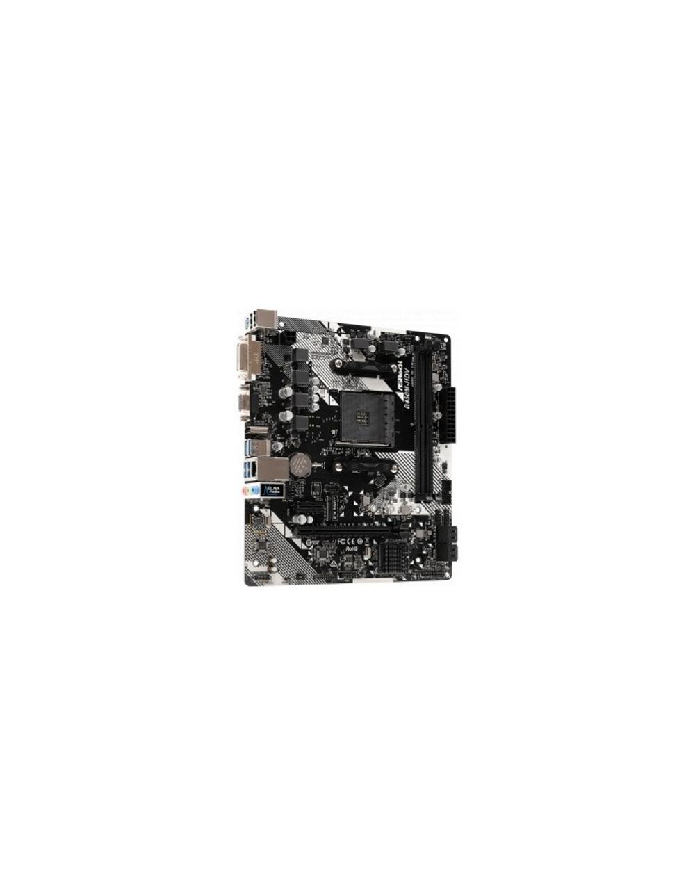 Asrock B450M-HDV R4.0 RTL (AMD B450, 2xDDR4, 2xPCI-Ex16, PCI-Ex1, D-SUB, HDMI, DVI, SATAIII+)