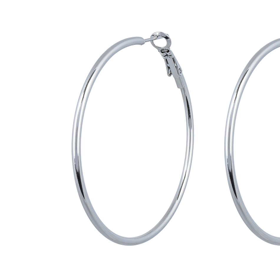 Серьги Fiore Luna Кольцо 50 мм AWE2950-S-2-50mm
