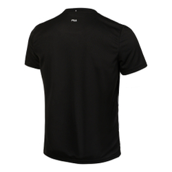 Мужское теннисное поло Fila Theo T-Shirt Men - Black, White
