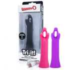 Клиторальный вибростимулятор Tri-it с шариками (Цвет: разноцветный)