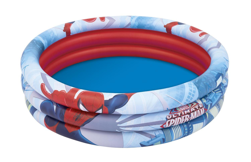 Бассейн с надувным бортом Bestway Spider-Man 200 л