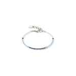 Браслет Coeur de Lion Light Blue-Silver 6006/30-0741 цвет голубой, серебряный