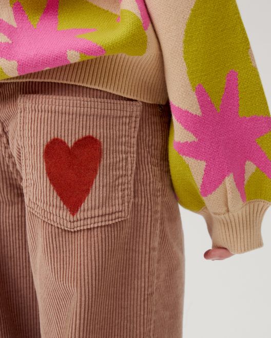 Вельветовые брюки Heart / Choo Choo