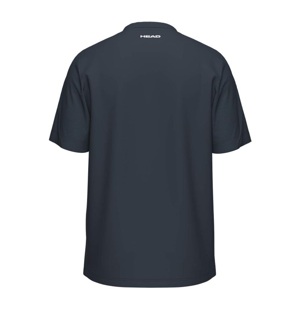 Футболка для мальчика теннисная Head Boys Slice - navy