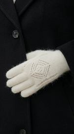 Перчатки ПЧ029-02 натуральный белый