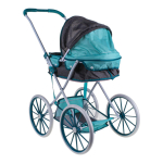 Коляска для куклы лежачая, пакет LM936-15