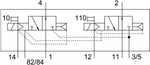 CPV10-M1H-2X3-OLS-K-M7 Распределитель с электроуправлением