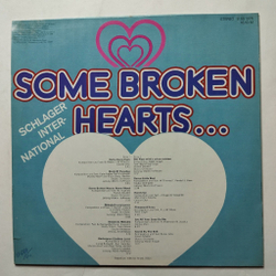 Винтажная виниловая пластинка LP Some Broken Hearts Schlager International (ГДР 1982)