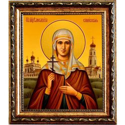 Елисавета Самовская мученица. Икона на холсте.