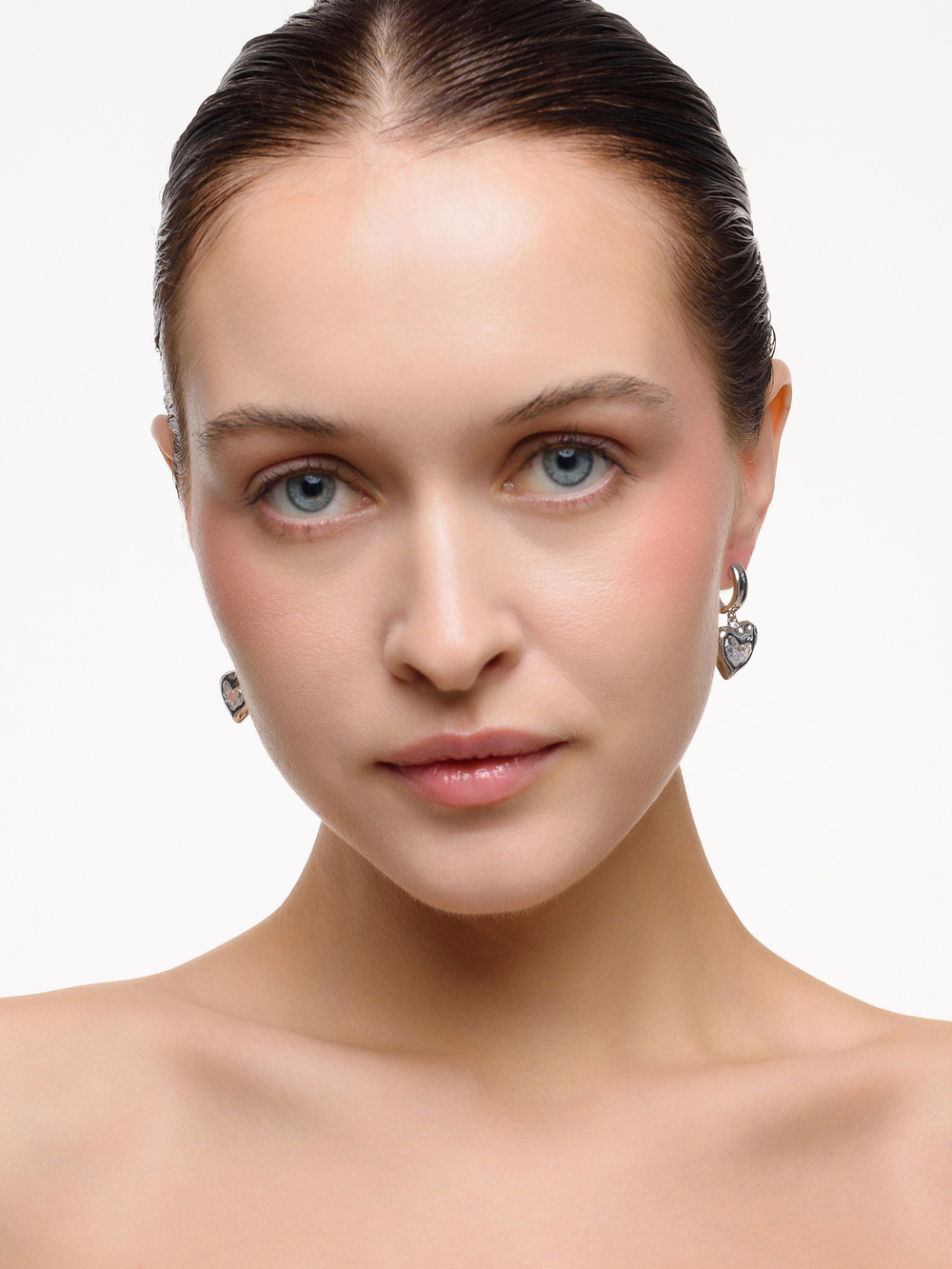 Cерьги "Ice Heart" Silver