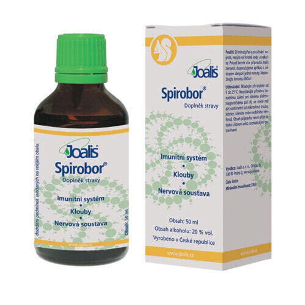 Растительные экстракты и настойки Spirobor 50 ml