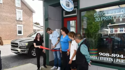 Внутри нового магазина 3D-печати Райана в Назарете, штат Пенсильвания